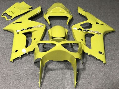 Preisgünstige Kawasaki ZX6R Motorrad Verkleidung 2003-2004 - Gelb