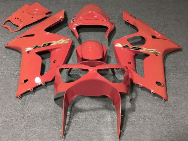 Preisgünstige Kawasaki ZX6R Motorrad Verkleidung 2003-2004 - Grapefruit
