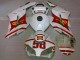 Preisgünstige Honda CBR1000RR Motorrad Verkleidung 2004-2005 - Weiss Rot Gelb San Carlo 58