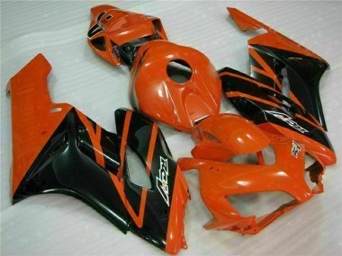Preisgünstige Honda CBR1000RR Motorrad Verkleidung 2004-2005 - Orange Glanzendes Schwarz
