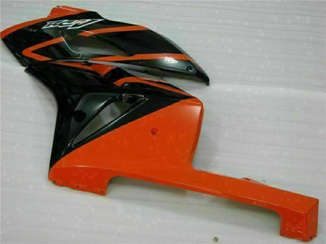 Preisgünstige Honda CBR1000RR Motorrad Verkleidung 2004-2005 - Orange Glanzendes Schwarz