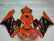 Preisgünstige Honda CBR1000RR Motorrad Verkleidung 2004-2005 - Orange Glanzendes Schwarz