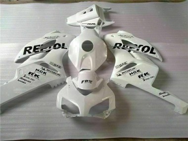 Preisgünstige Honda CBR1000RR Motorrad Verkleidung 2004-2005 - Weiss Schwarz Repsol