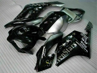 Preisgünstige Honda CBR1000RR Motorrad Verkleidung 2004-2005 - Silber Glanzendes Schwarz SevenStars