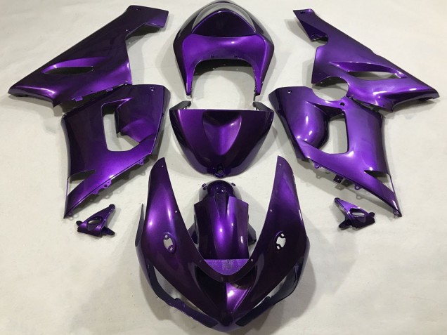 Preisgünstige Kawasaki ZX6R Motorrad Verkleidung 2005-2006 - Lila