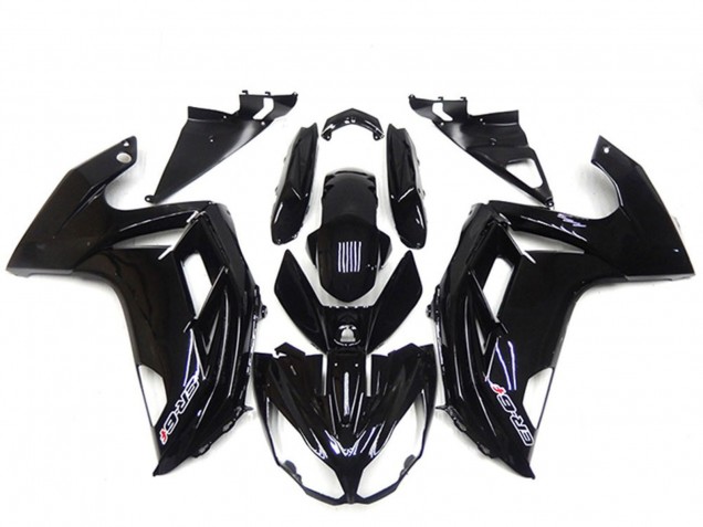 Preisgünstige Kawasaki Ninja ER6F Motorrad Verkleidung 2009-2011 - Glanzendes Schwarz