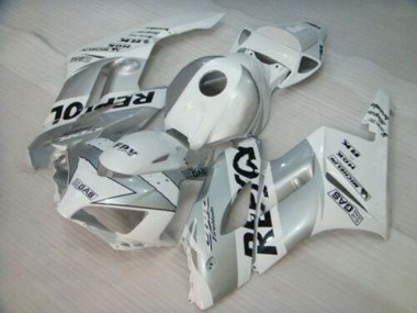 Preisgünstige Honda CBR1000RR Motorrad Verkleidung 2004-2005 - Weiss Silber Schwarz Repsol