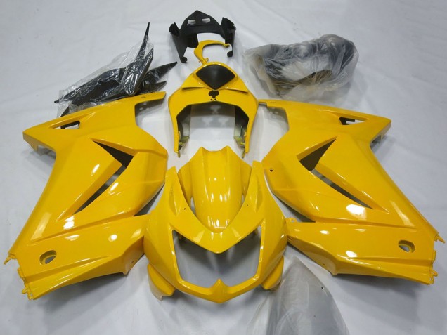 Preisgünstige Kawasaki Ninja 250 Motorrad Verkleidung 2008-2012 - Gelb