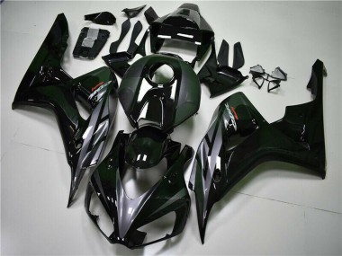 Preisgünstige Honda CBR1000RR Motorrad Verkleidung 2004-2005 - Glanzendes Schwarz Grau
