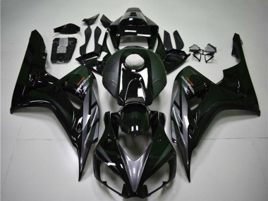 Preisgünstige Honda CBR1000RR Motorrad Verkleidung 2004-2005 - Glanzendes Schwarz Grau