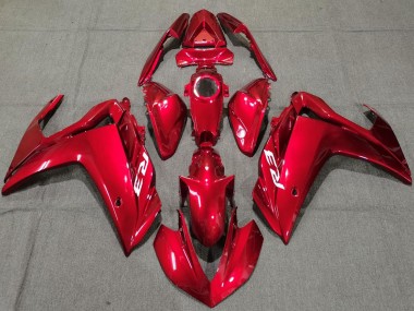 Preisgünstige Yamaha R3 Motorrad Verkleidung 2015-2018 - Glanzendes Rot