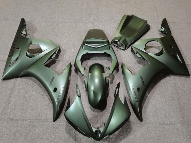 Preisgünstige Yamaha R6 Motorrad Verkleidung 2003-2004 - Armee Grun