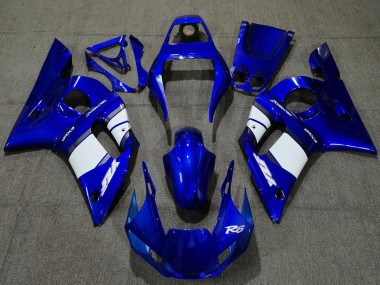 Preisgünstige Yamaha R6 Motorrad Verkleidung 1998-2002 - Blau Weiss