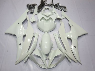 Preisgünstige Yamaha R6 Motorrad Verkleidung 2008-2016 - Perl Weiss