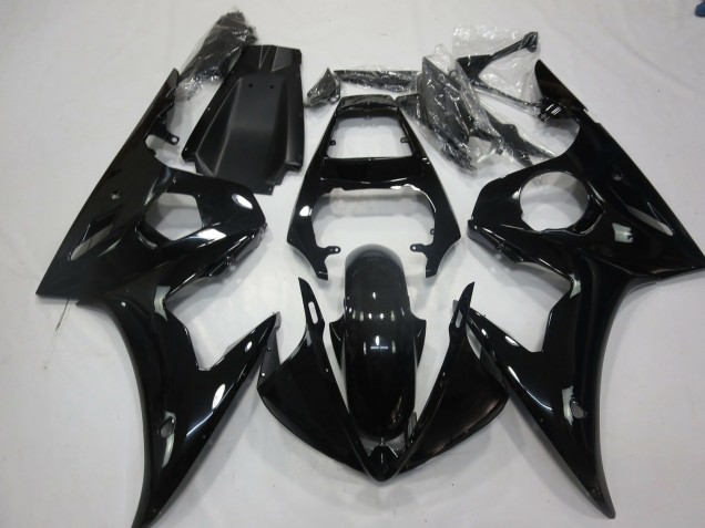 Preisgünstige Yamaha R6 Motorrad Verkleidung 2005 - Glanzendes Schwarz