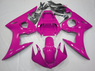 Preisgünstige Yamaha R6 Motorrad Verkleidung 2003-2004 - Glanzendes Rosa