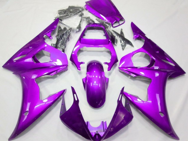 Preisgünstige Yamaha R6 Motorrad Verkleidung 2003-2004 - Glanzendes Lila