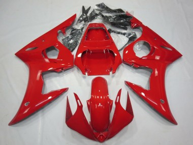 Preisgünstige Yamaha R6 Motorrad Verkleidung 2003-2004 - Glanzendes Rot