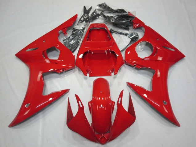 Preisgünstige Yamaha R6 Motorrad Verkleidung 2003-2004 - Glanzendes Rot