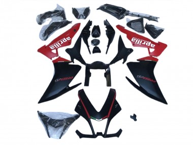 Preisgünstige Aprilia RSV4 1000 Abs Motorrad Verkleidungen 2009-2015 - Matt Schwarz Rot