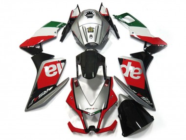 Preisgünstige Aprilia RS4 125 Motorrad Verkleidung 2012-2018 - Silber Rot Grun Glanzendes Schwarz OEM Stil