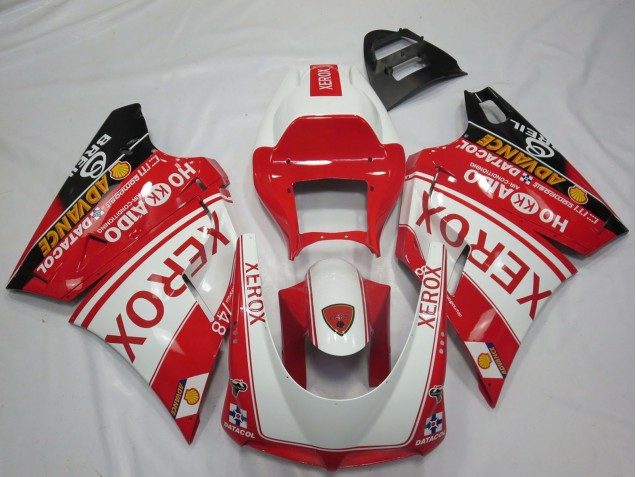 Preisgünstige Ducati 748 916 996 998 Motorrad Verkleidung 1993-2005 - Weiss Rot Glanzendes Schwarz Xerox