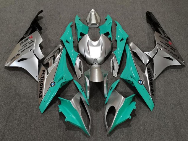 Preisgünstige BMW S1000RR Motorrad Verkleidung 2009-2014 - Silber Grun Blau Grun Schwarz