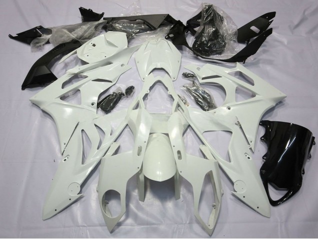 Preisgünstige BMW S1000RR Motorrad Verkleidung 2009-2014 - Perl Weiss