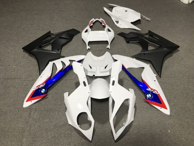 Preisgünstige BMW S1000RR Motorrad Verkleidung 2009-2014 - Weiss Rot Blau Matt Schwarz