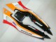Preisgünstige Honda CBR600 F3 Motorrad Verkleidung 1995-1996 - Orange Weiss Rot Glanzendes Schwarz Repsol
