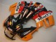 Preisgünstige Honda CBR600 F3 Motorrad Verkleidung 1995-1996 - Orange Weiss Rot Glanzendes Schwarz Repsol