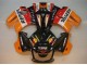 Preisgünstige Honda CBR600 F3 Motorrad Verkleidung 1995-1996 - Orange Weiss Rot Glanzendes Schwarz Repsol