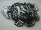 Preisgünstige Honda CBR600 F3 Motorrad Verkleidung 1995-1996 - Silber Glanzendes Schwarz SevenStars