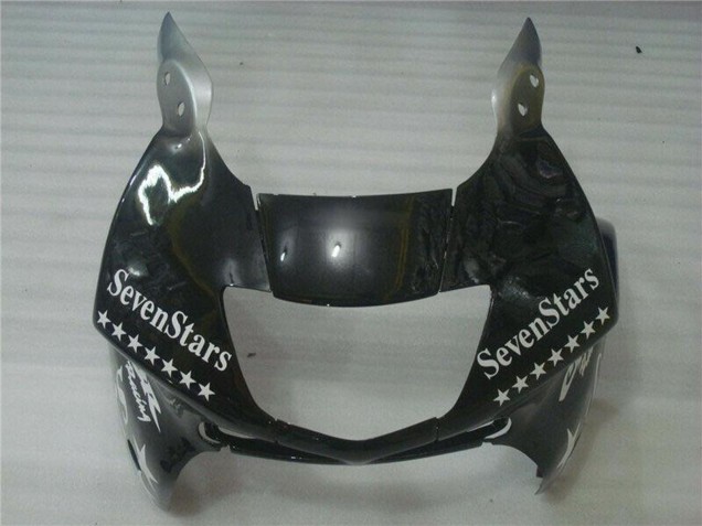 Preisgünstige Honda CBR600 F3 Motorrad Verkleidung 1995-1996 - Silber Glanzendes Schwarz SevenStars