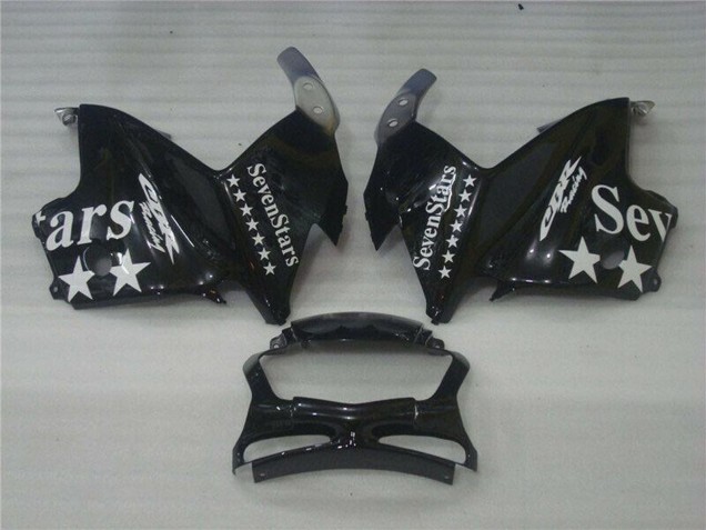 Preisgünstige Honda CBR600 F3 Motorrad Verkleidung 1995-1996 - Silber Glanzendes Schwarz SevenStars