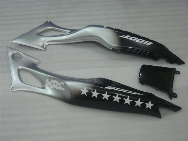 Preisgünstige Honda CBR600 F3 Motorrad Verkleidung 1995-1996 - Silber Glanzendes Schwarz SevenStars