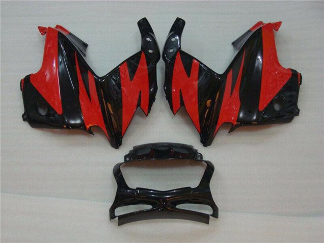 Preisgünstige Honda CBR600 F3 Motorrad Verkleidung 1995-1996 - Rot Glanzendes Schwarz