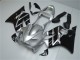 Preisgünstige Honda CBR600 F4i Motorrad Verkleidung 2001-2003 - Silber Glanzendes Schwarz