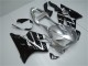 Preisgünstige Honda CBR600 F4i Motorrad Verkleidung 2001-2003 - Silber Glanzendes Schwarz