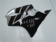 Preisgünstige Honda CBR600 F4i Motorrad Verkleidung 2001-2003 - Silber Glanzendes Schwarz