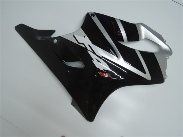 Preisgünstige Honda CBR600 F4i Motorrad Verkleidung 2001-2003 - Silber Glanzendes Schwarz