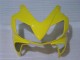 Preisgünstige Honda CBR600 F4i Motorrad Verkleidung 2001-2003 - Gelb Glanzendes Schwarz