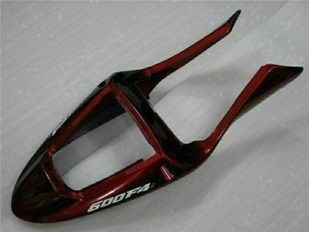 Preisgünstige Honda CBR600 F4i Motorrad Verkleidung Kit 2001-2003 - Silber Rot
