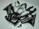 Preisgünstige Honda CBR600 F4i Motorrad Verkleidung 2001-2003 - Glanzendes Schwarz Silber SevenStars