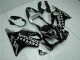 Preisgünstige Honda CBR600 F4i Motorrad Verkleidung 2001-2003 - Glanzendes Schwarz Silber SevenStars