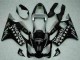 Preisgünstige Honda CBR600 F4i Motorrad Verkleidung 2001-2003 - Glanzendes Schwarz Silber SevenStars