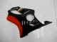 Preisgünstige Honda CBR600 F4i Motorrad Verkleidung Kit 2001-2003 - Rot Glanzendes Schwarz