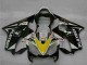 Preisgünstige Honda CBR600 F4i Motorrad Verkleidung 2001-2003 - Weiss Gelb Glanzendes Schwarz Playboy