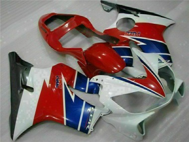 Preisgünstige Honda CBR600 F4i Motorrad Verkleidung 2001-2003 - Weiss Rot Blau Schwarz