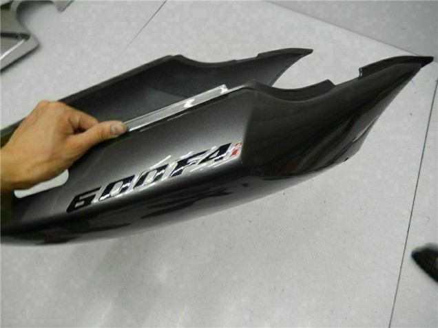 Preisgünstige Honda CBR600 F4i Motorrad Verkleidung 2004-2007 - Silber Matt Schwarz